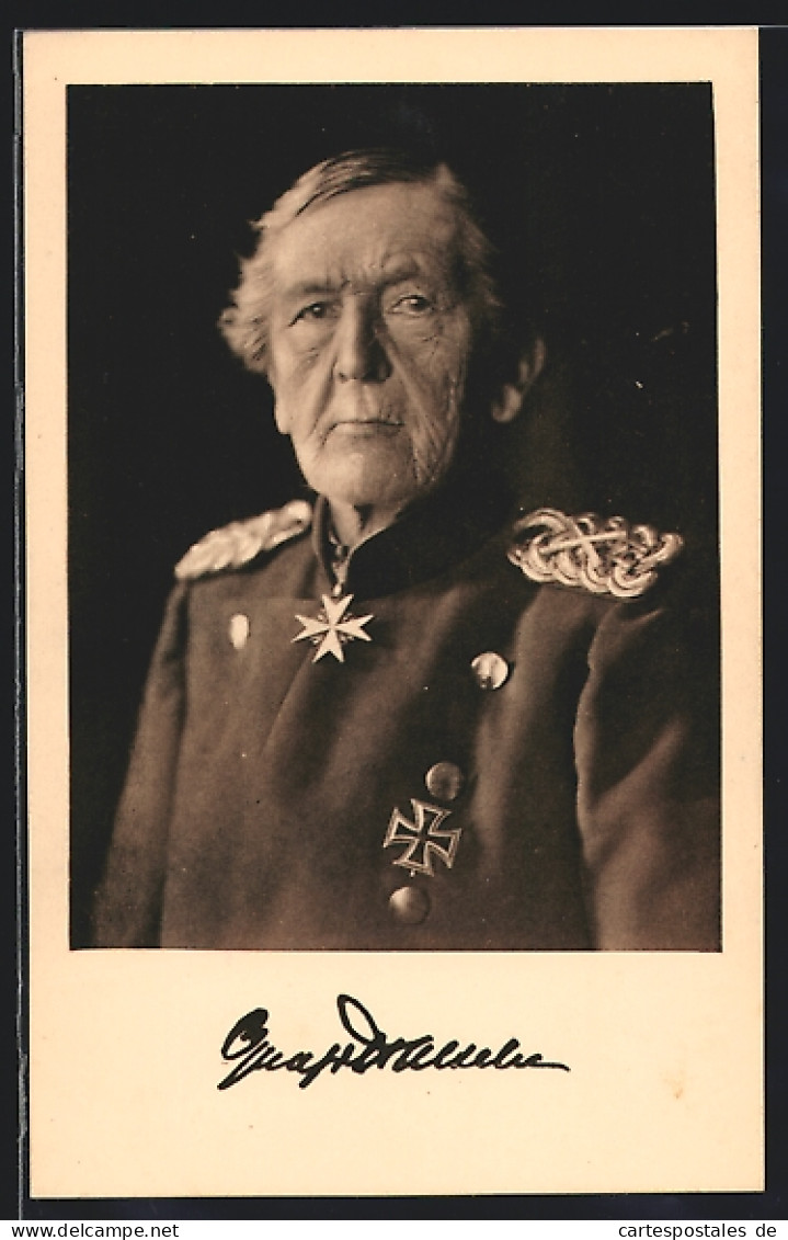 AK Generalfeldmarschall Von Haeseler In Uniform  - War 1914-18