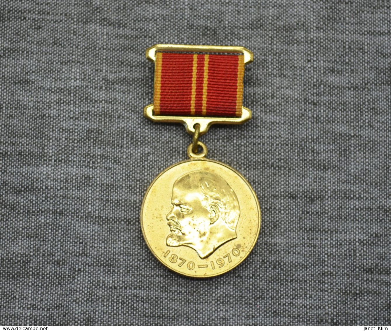 Medal For Labor 100 Years From Lenin's Birthday - Rusland