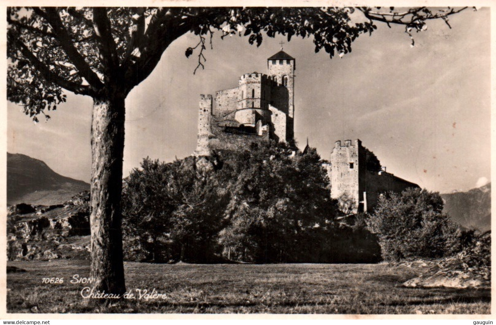 CPSM - SION - Château De Valère ... LOT 2 CP À SAISIR (format 9x14) - Sion