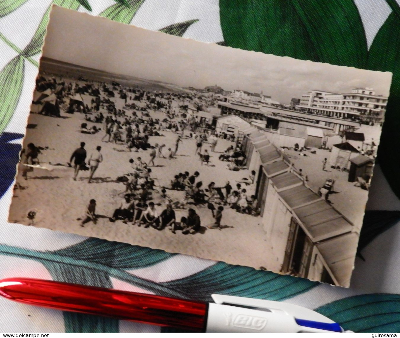 Berck-plage : La Plage - Marcophilie Phare - 1921-1960: Periodo Moderno