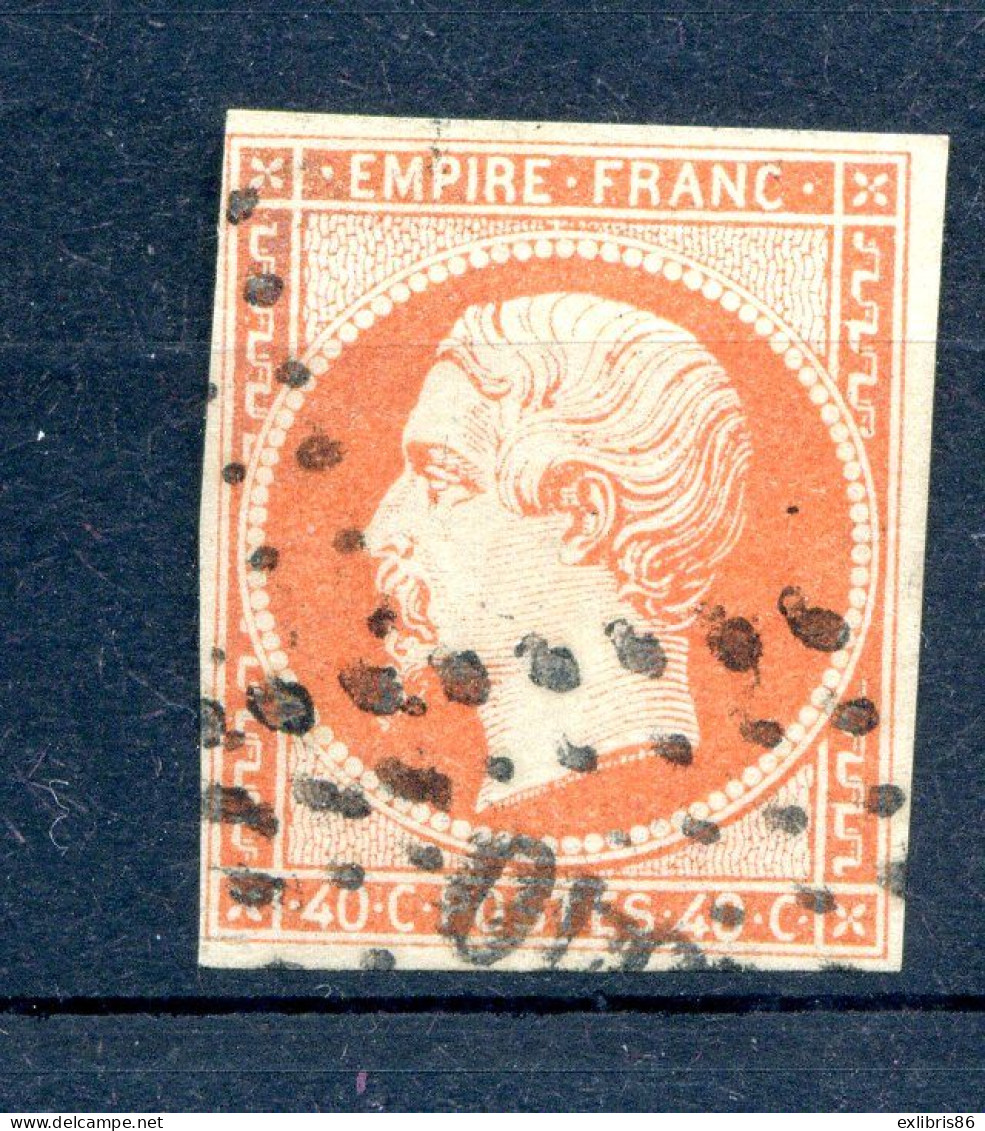 060524 TIMBRE FRANCE N° 16     MARGES VOIR SCANNER - 1853-1860 Napoléon III.