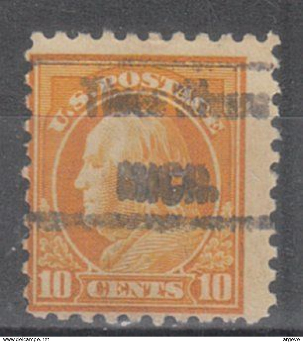 USA Precancel Vorausentwertungen Preo Locals Michigan, Three Rivers 1914-462 - Precancels