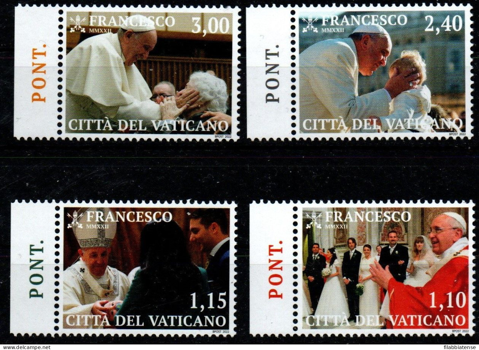 2022 - Vaticano 1910/13 X Anno Di Papato   +++++++++ - Unused Stamps