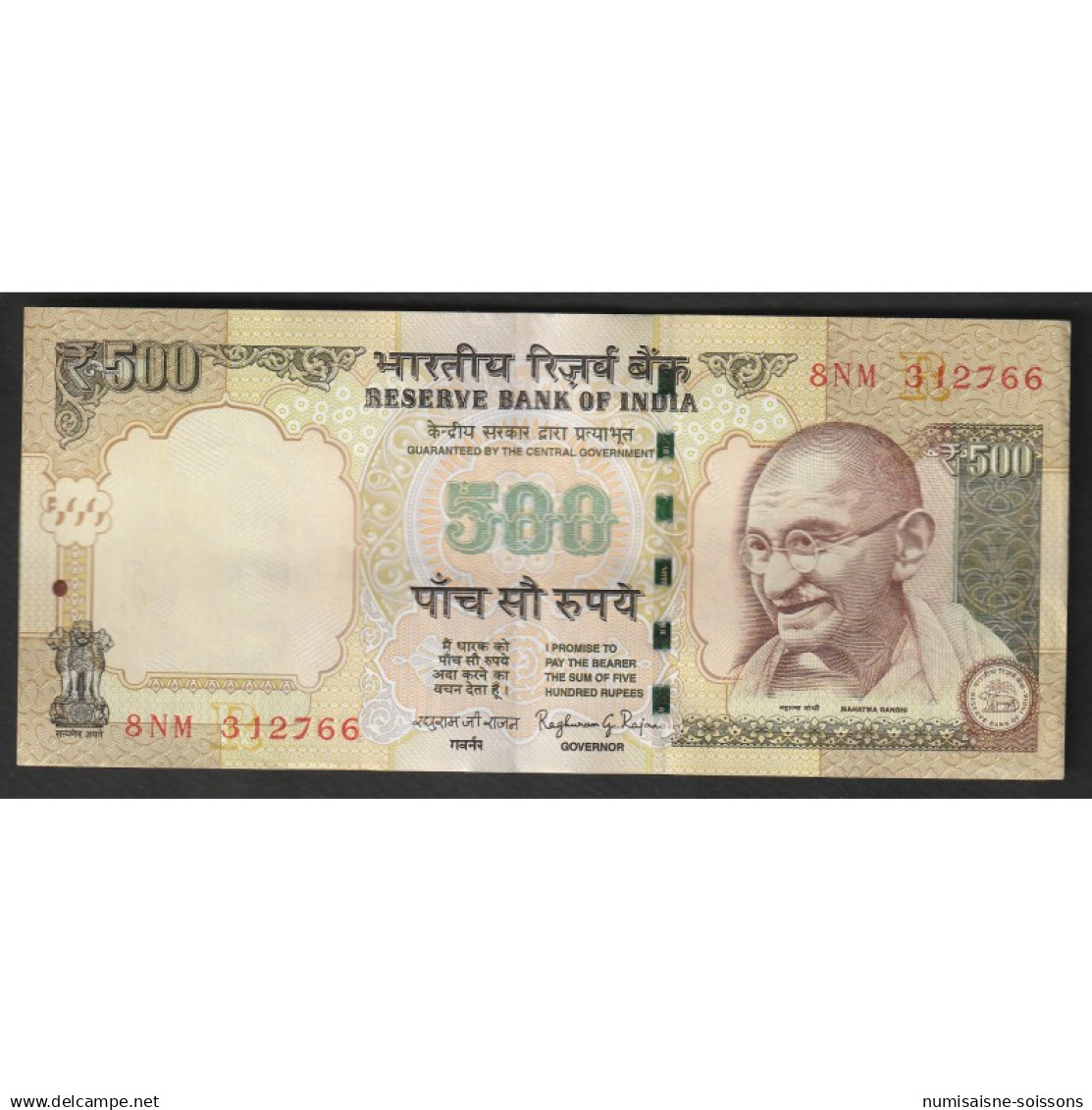 INDE - PICK 99 - 500 RUPEES - MAHATMA GANDHI - 2005-2012 - TTB - Inde