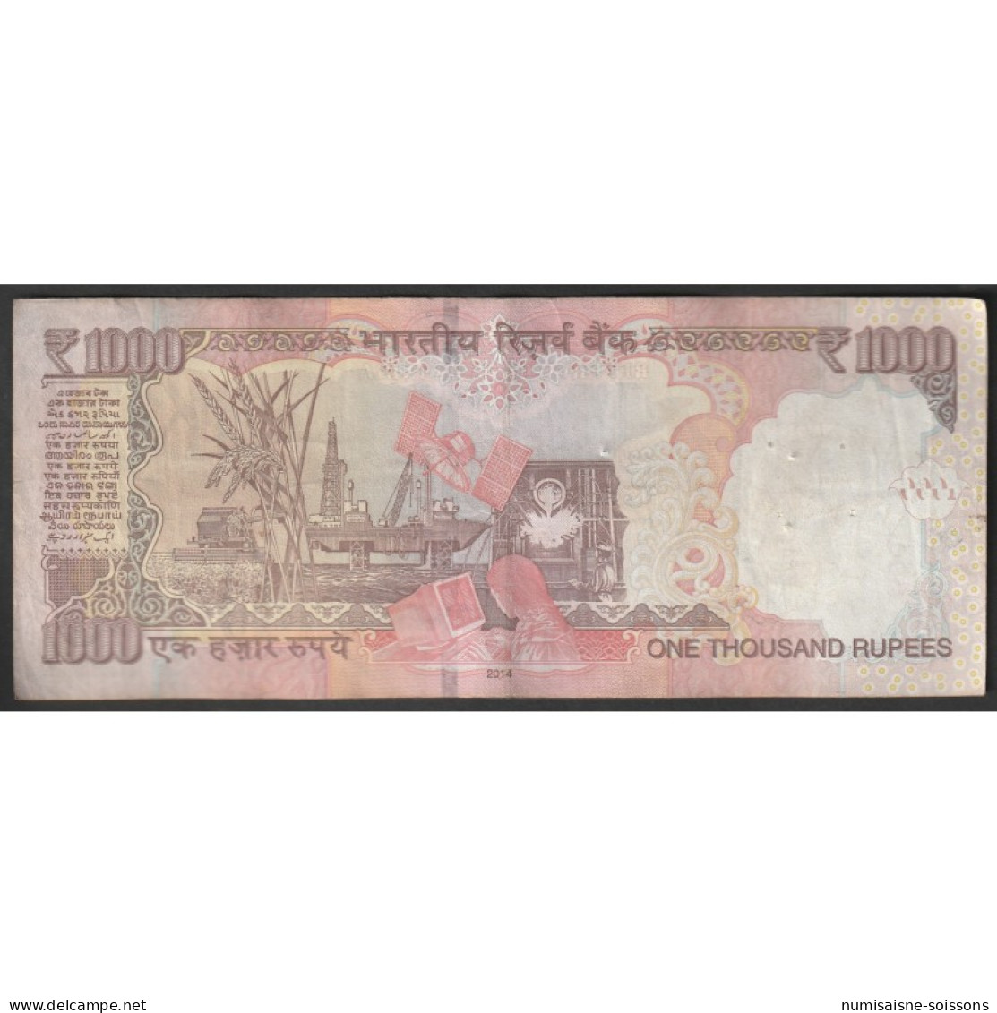 INDE - PICK 94 - 1000 RUPEES - MAHATMA GANDHI - 2000-2002 - TTB - Indien