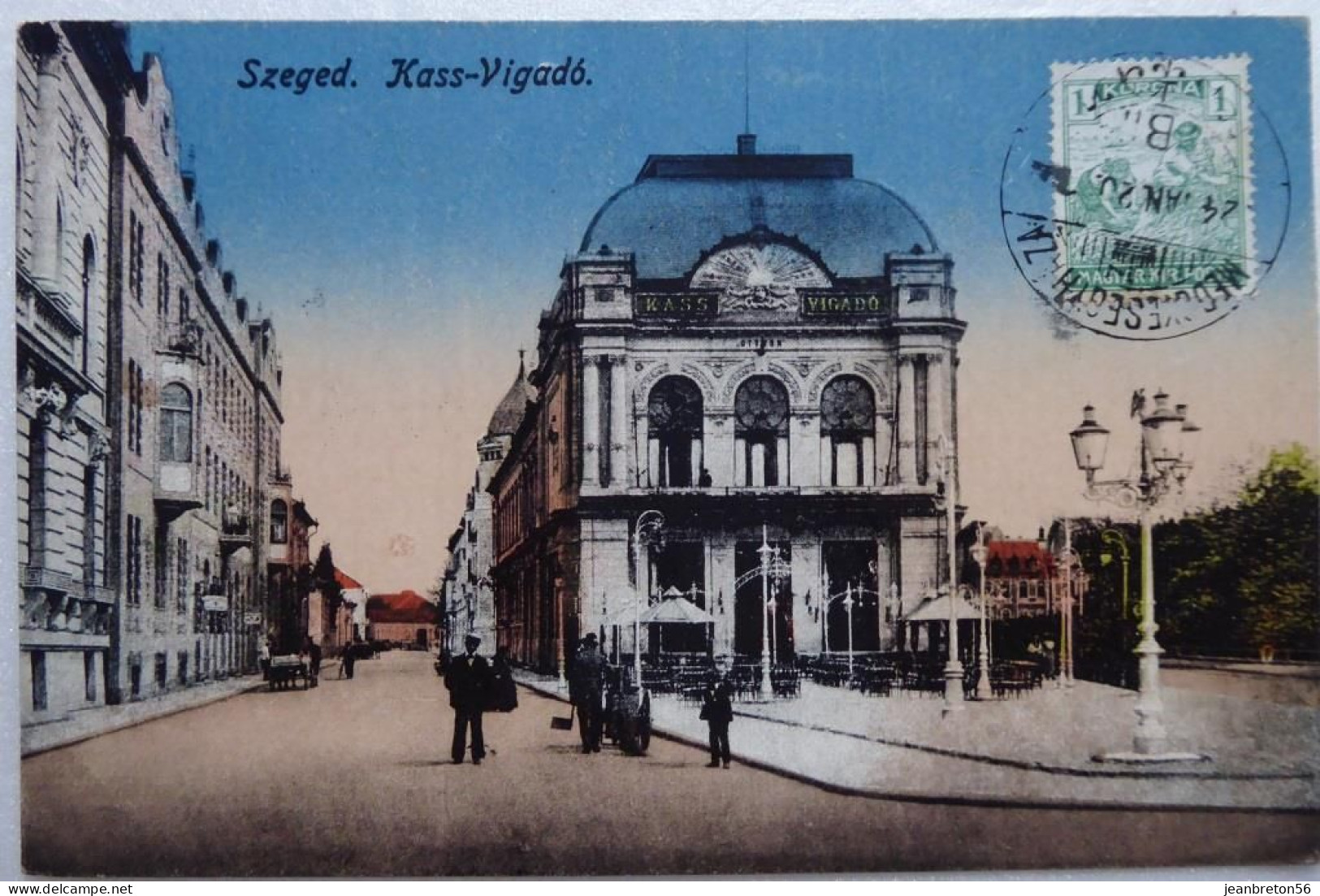 Szeged Kass-Vigado - CPA 1920 - Hungary