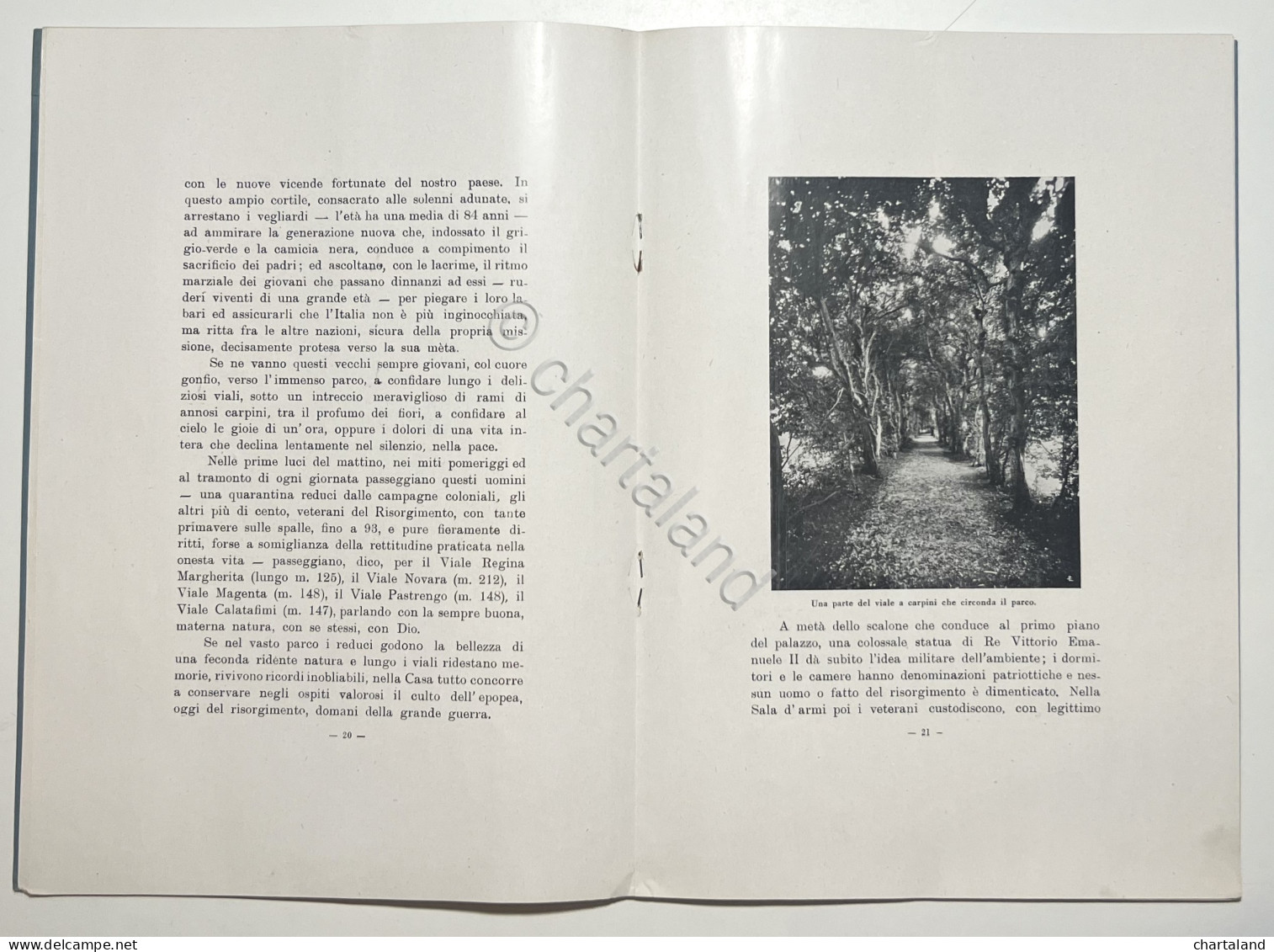 La Casa Militare Umberto I Per I Veterani Delle Guerre Nazionali In Turate 1930 - Andere & Zonder Classificatie