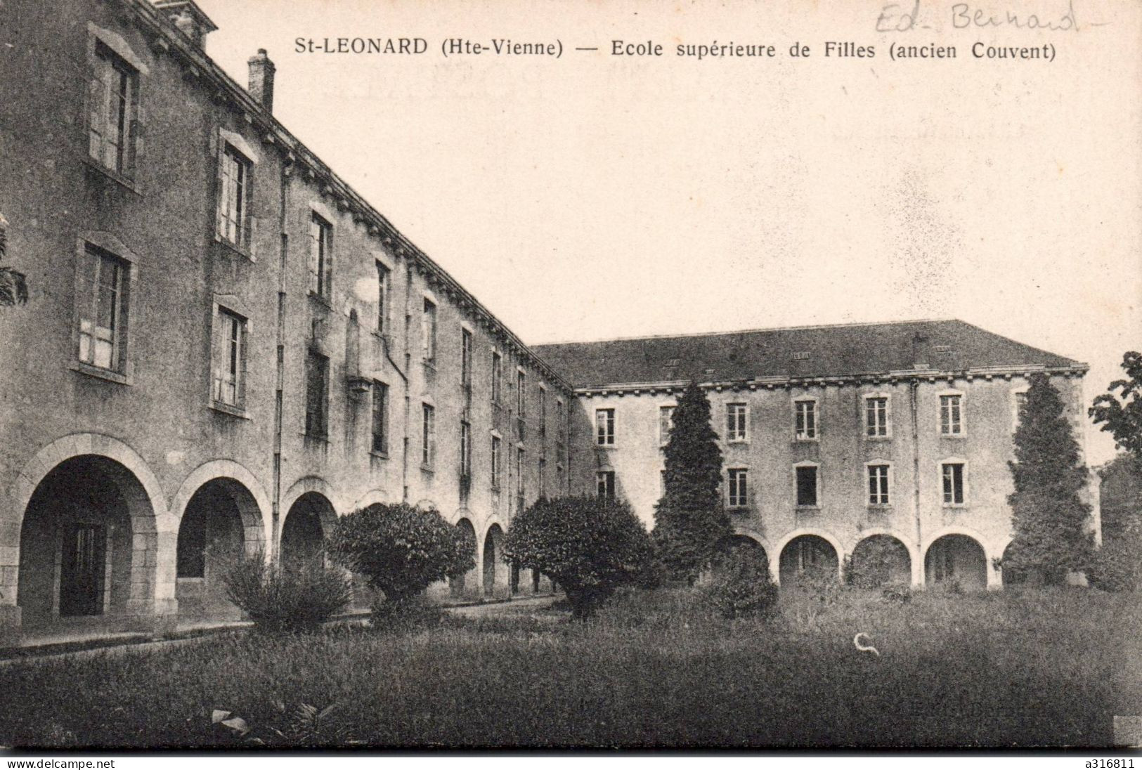 St Léonard De Noblat école Supérieure De Filles - Saint Leonard De Noblat