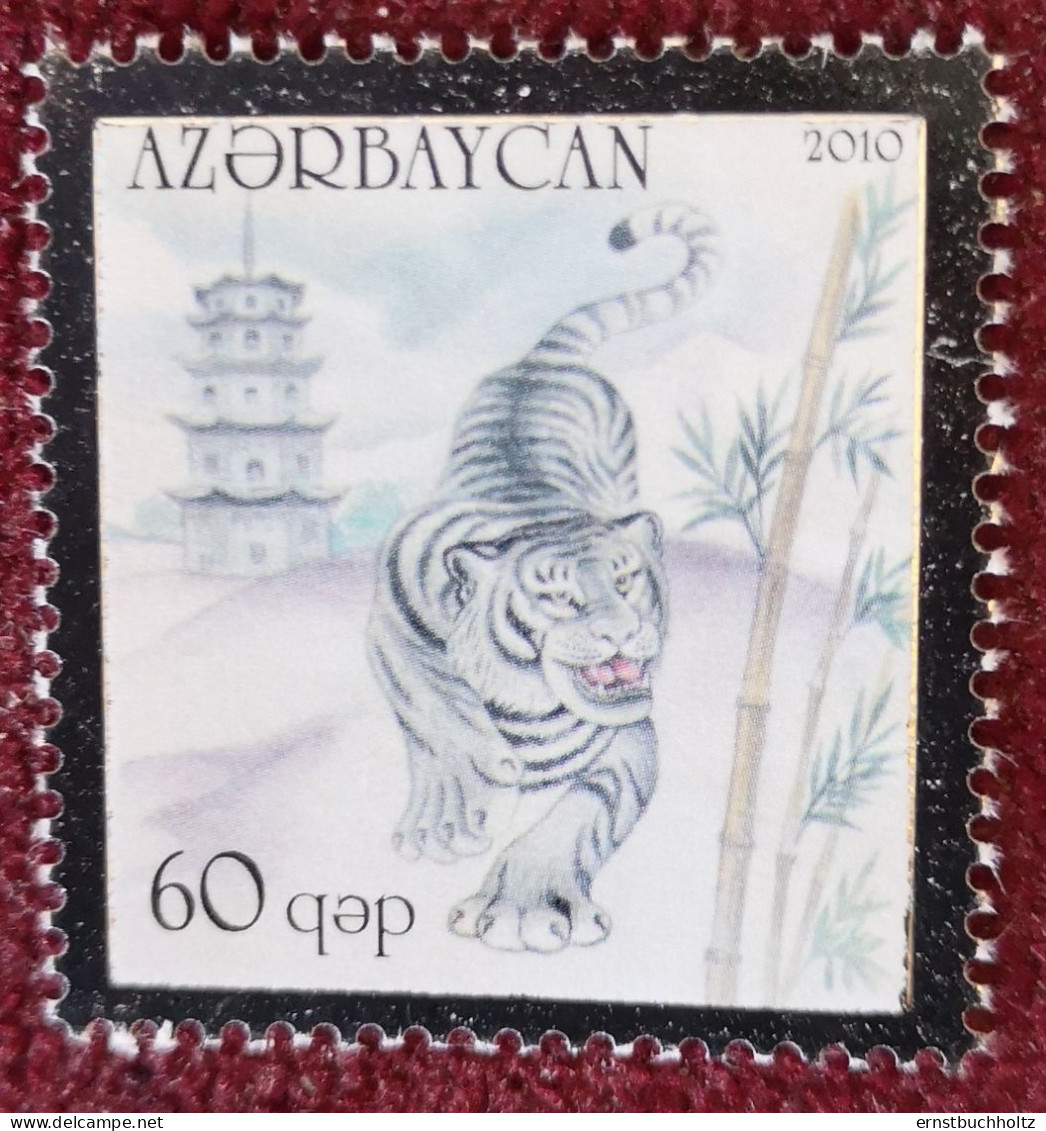 Aserbaidschan 2010 Jahr Des Tigers Mi 789** - Azerbaijan