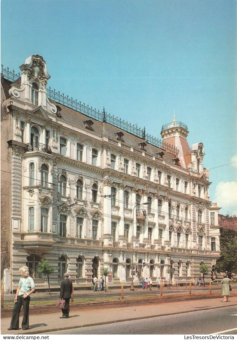 POLOGNE - Lodz - Urzad Dzielnicowy Lodz Srodmieschie - Vue Panormaique - Animé - Carte Postale - Pologne