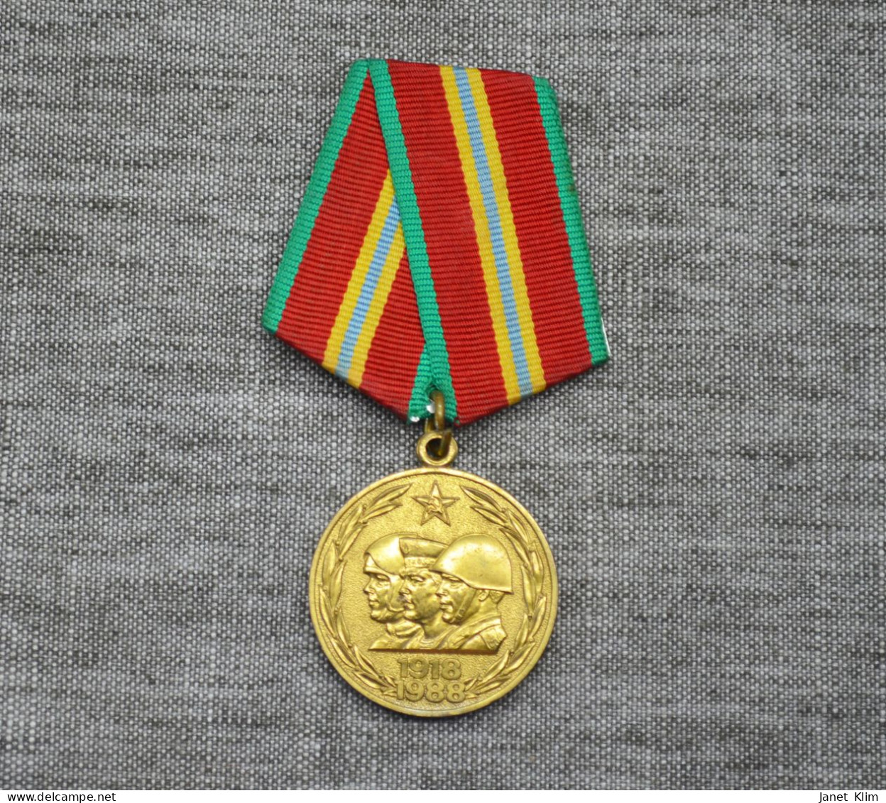 Medal 70 Years Of The Army Of The USSR - Rusland