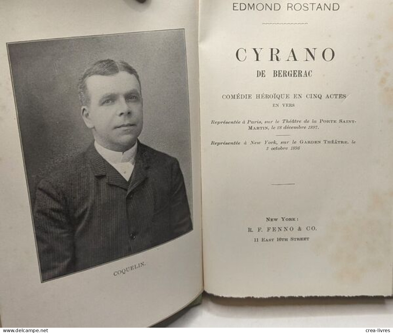 Cyrano De Bergerac Rostand - Comédie Héroïque En Cinq Actes En Vers - Französische Autoren