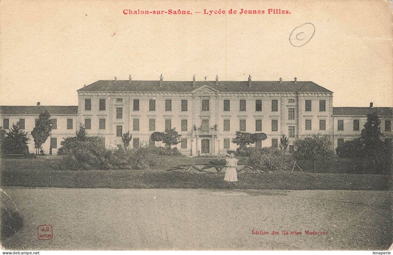 D9301 Chalon Sur Saône Lycée De Jeunes Filles - Chalon Sur Saone