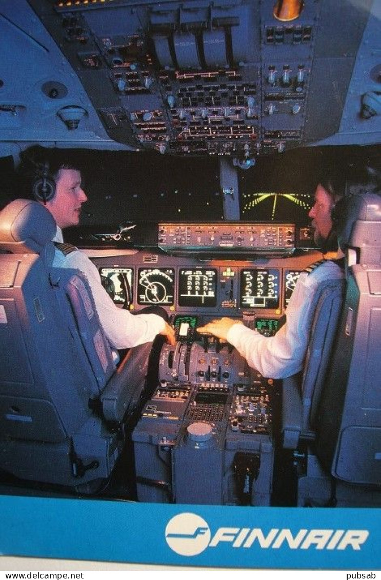 Avion / Airplane / Finnair / Boeing MD11 / Cockpit / Airline Issue - 1946-....: Moderne