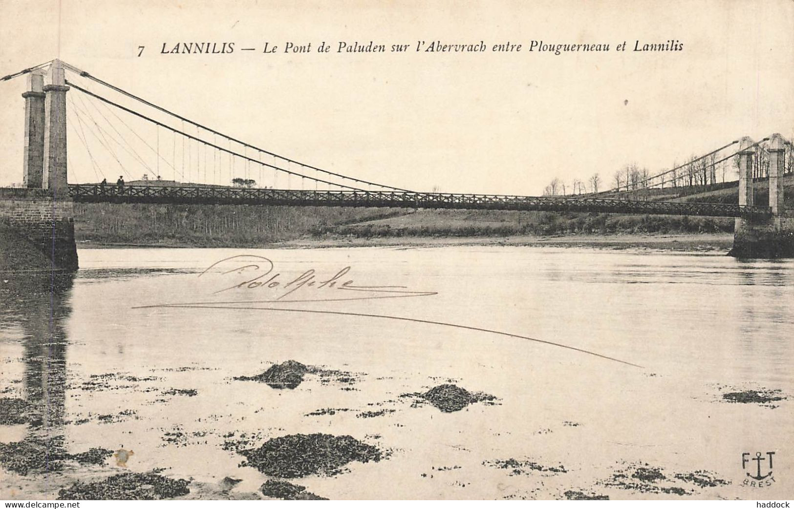 LANNILIS : LE PONT DE PALUDEN - Autres & Non Classés