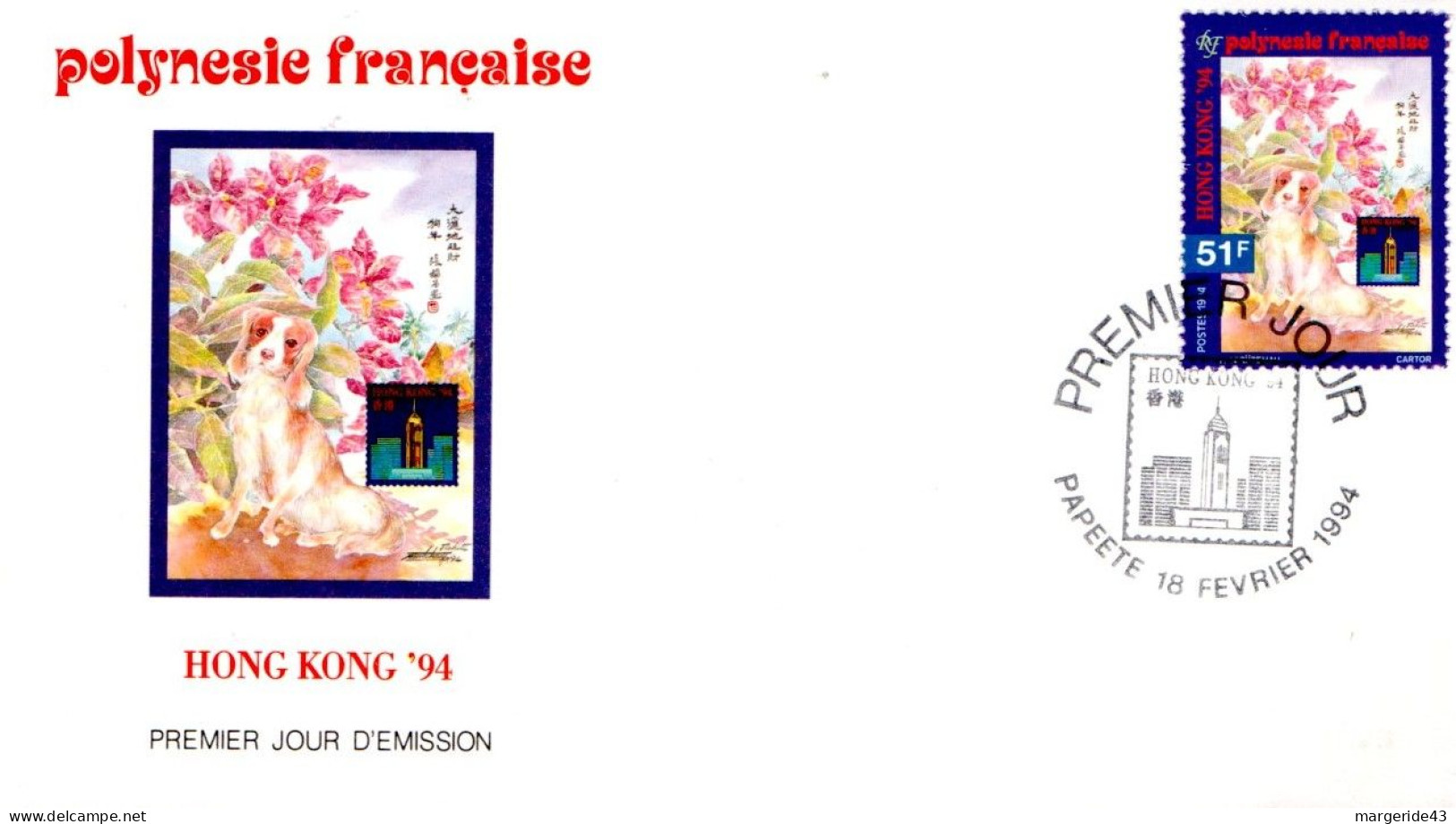 POLYNESIE LOT DE 43 FDC - Kilowaar (max. 999 Zegels)