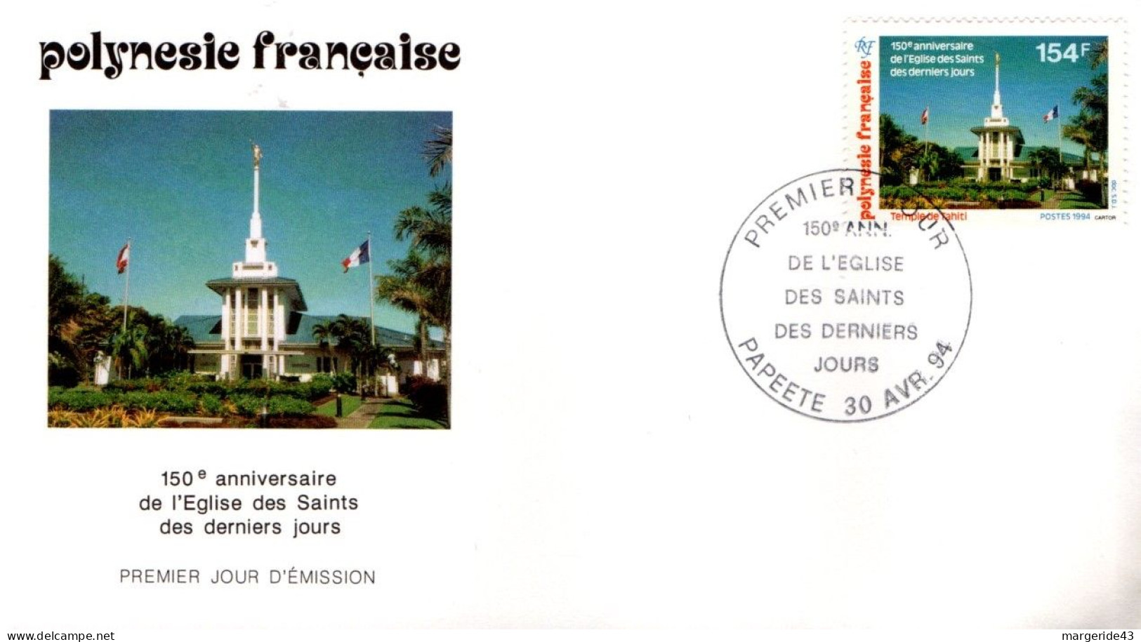 POLYNESIE LOT DE 43 FDC - Mezclas (max 999 Sellos)