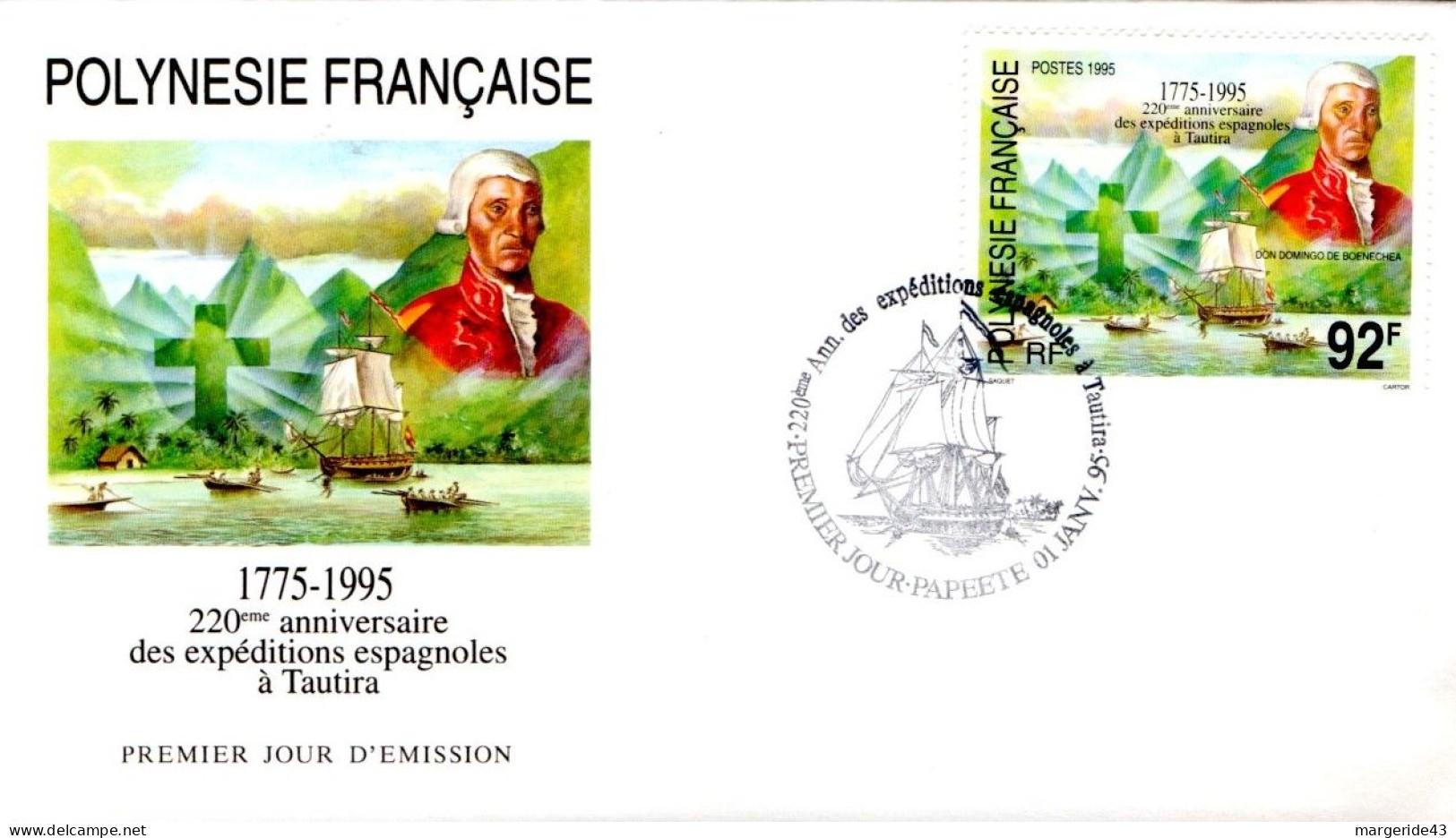 POLYNESIE LOT DE 43 FDC