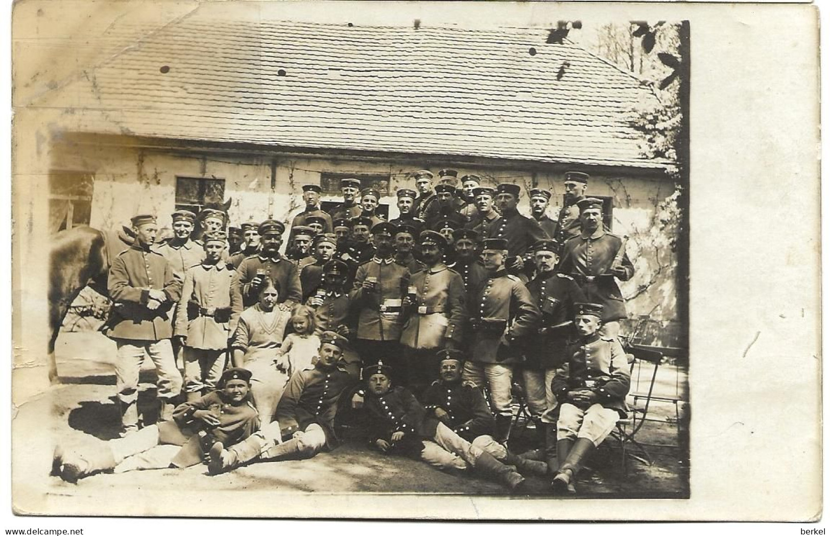 POZNAN POLEN POSEN  FOTOKARTE  1915 FELDPOST MILITÄR + BURGER  Nr 498 D1 - Pologne