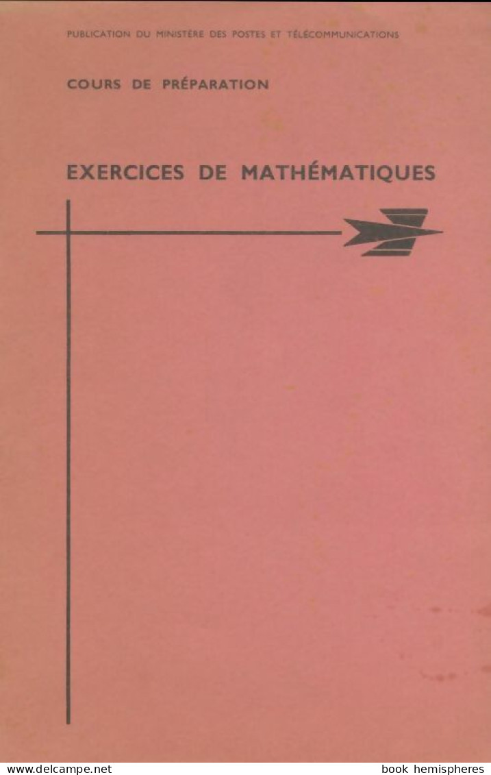 Exercices De Mathématiques : Cours De Préparation (0) De Collectif - Wissenschaft