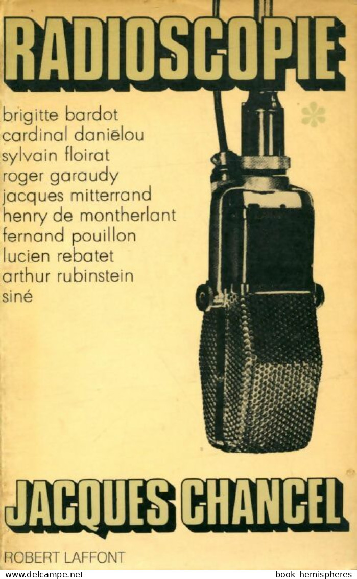 Radioscopie (1970) De Jacques Chancel - Kino/Fernsehen