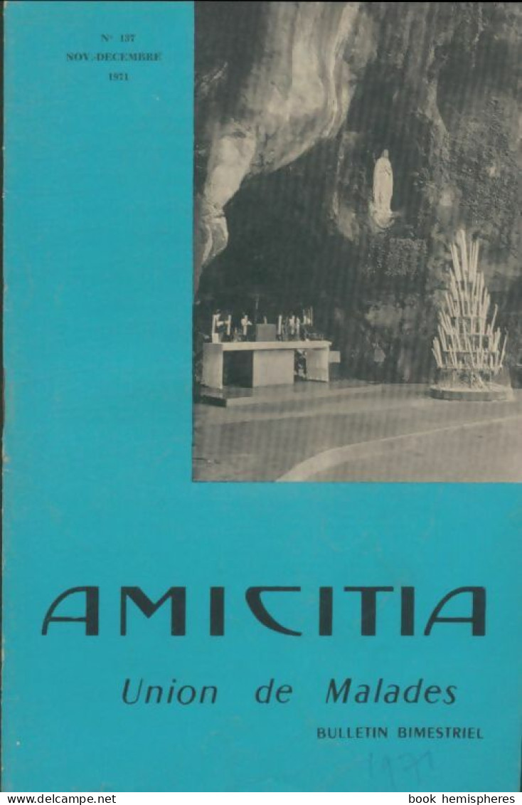 Amicitia N°137 (1971) De Collectif - Unclassified