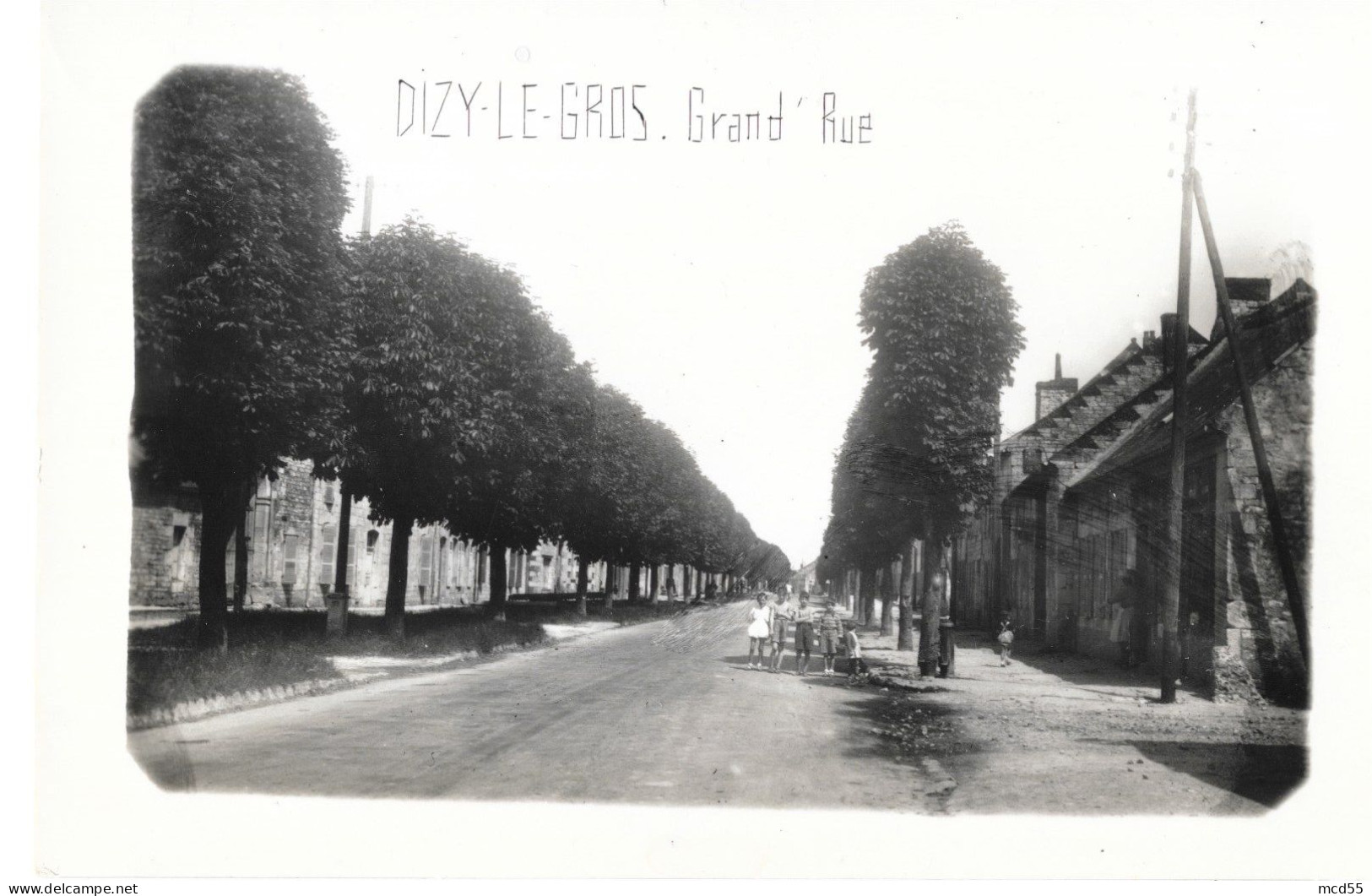 DIZY-le-GROS (02-Aisne)   Grand Rue - Autres & Non Classés