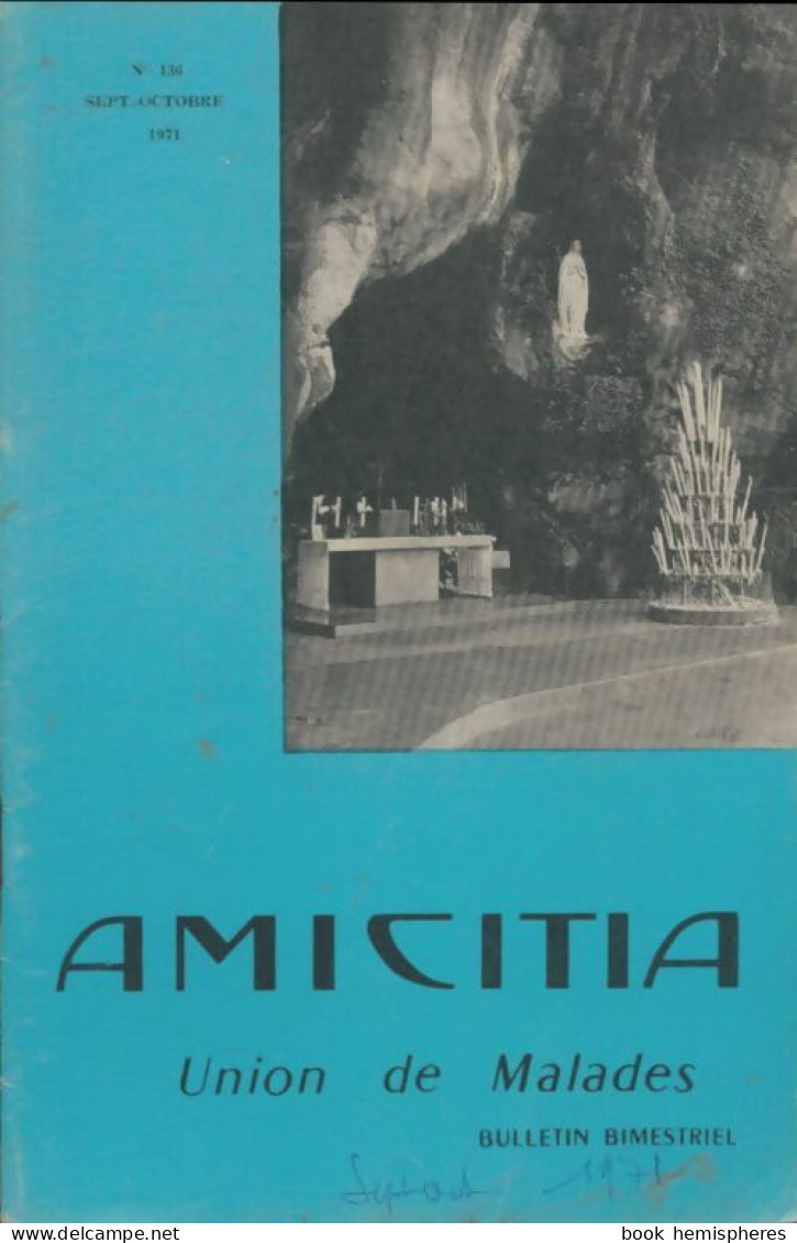 Amicitia N°136 (1971) De Collectif - Non Classés