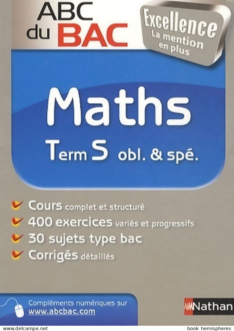 Maths Terminale S (2011) De Christian Lixi - 12-18 Ans