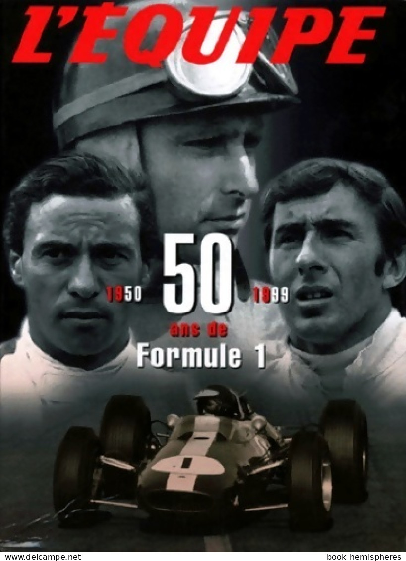 L'équipe 50 Ans De Formule 1 1950-1999 (coffret) (1999) De Collectif - Sport