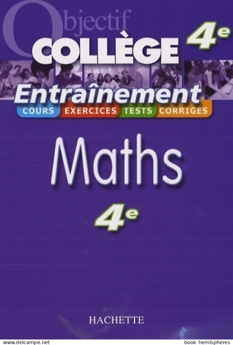 Maths 4e (2007) De Pierre Curel - 12-18 Years Old