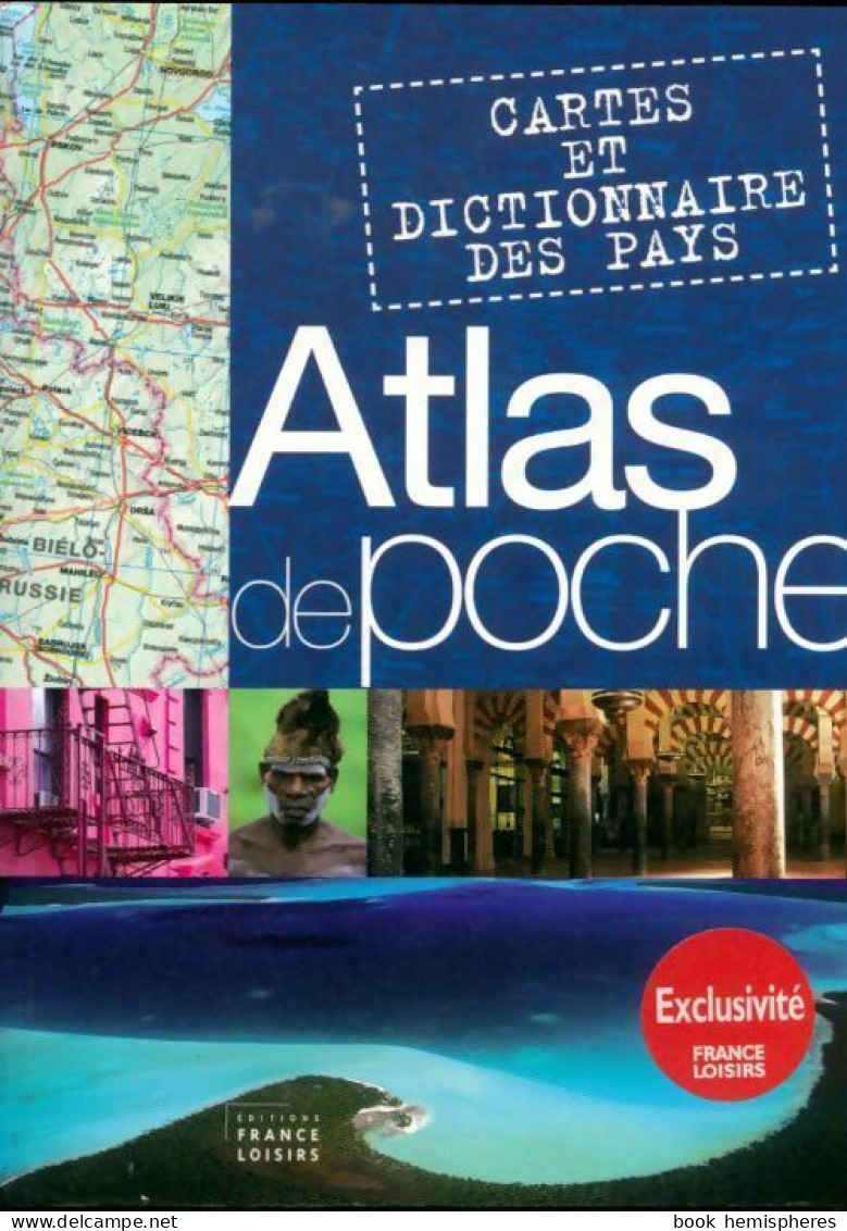 Atlas De Poche. Cartes Et Dictionnaires Des Pays (2008) De Collectif - Cartes/Atlas