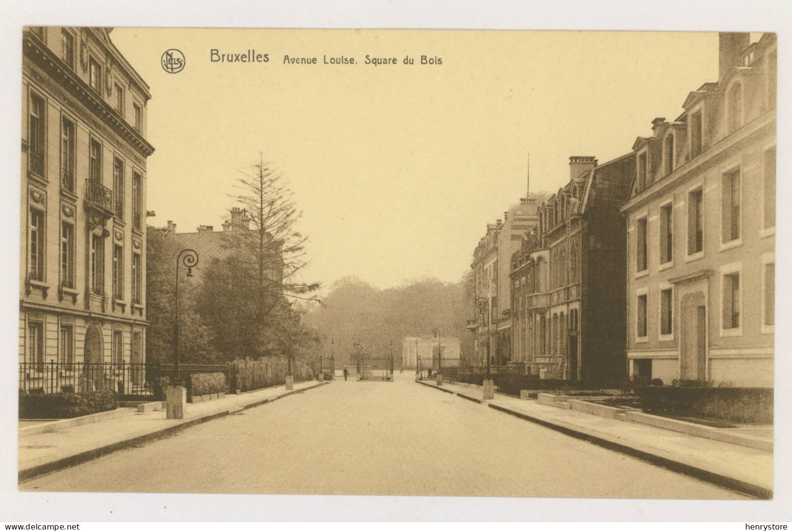 BRUXELLES : Avenue Louise. Square Du Bois (z4209) - Avenues, Boulevards