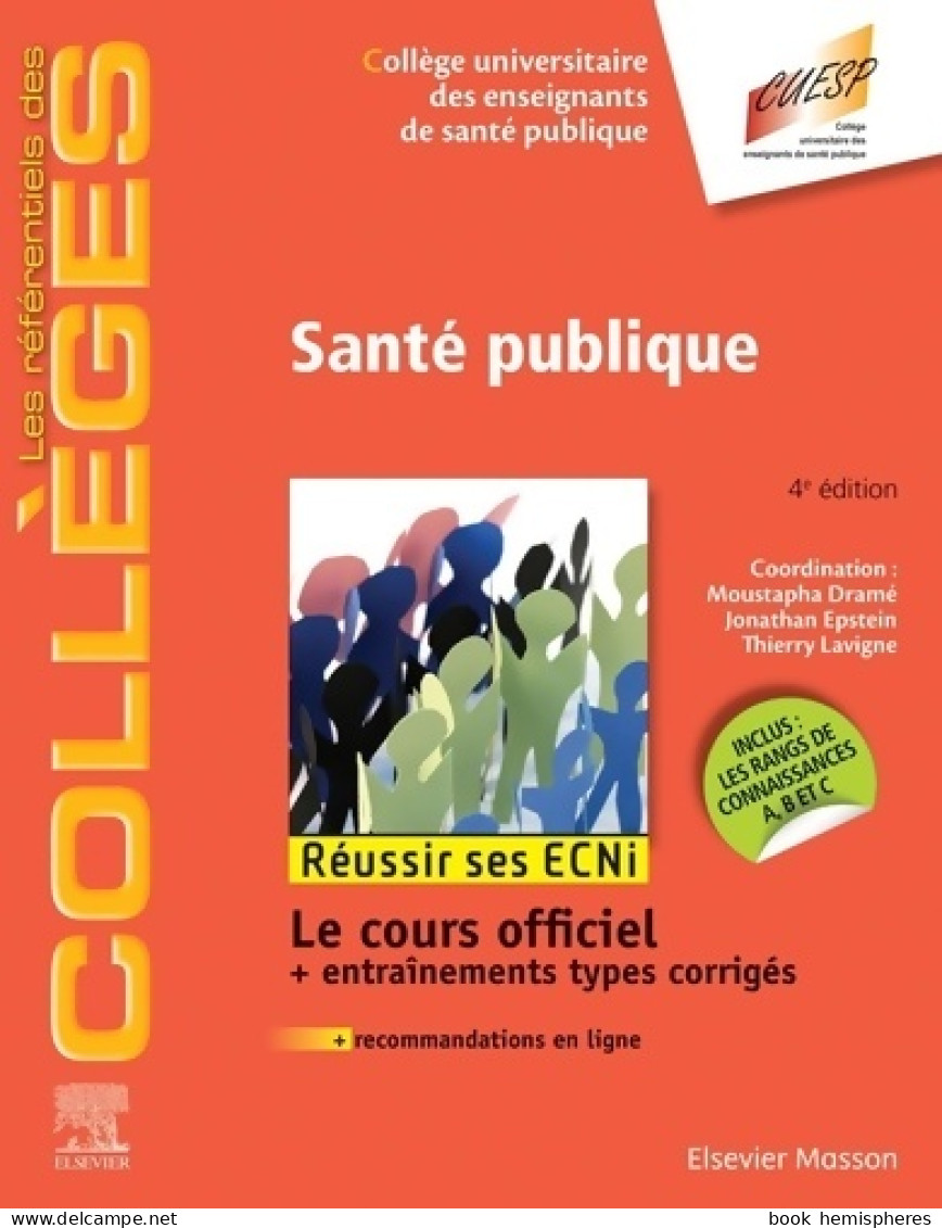 Santé Publique : Réussir Les ECNi (2019) De Collège Universitaire Des Enseignants De Santé Publique (CUESP) - Wissenschaft