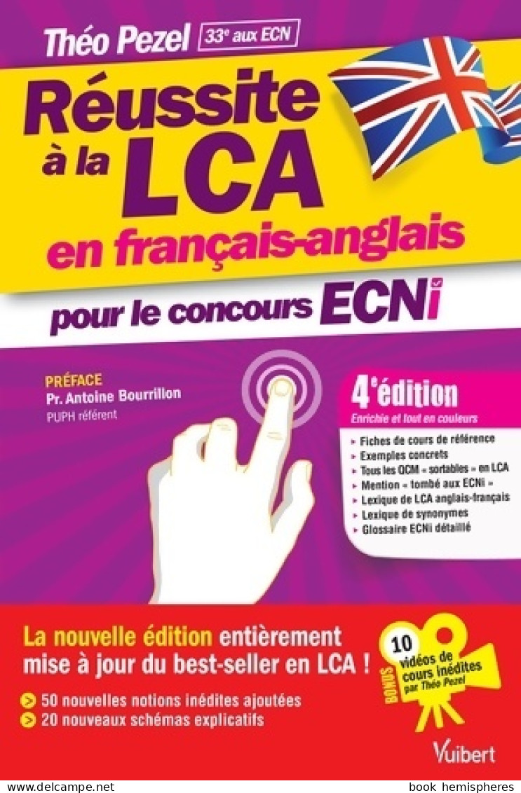 Réussite à La LCA En Français-anglais Pour Le Concours ECNi : En Bonus : 10 Vidéos De Cours Par Théo Pezel à Co - Sciences