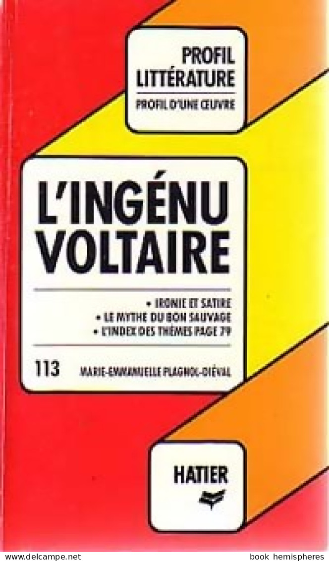 L'ingénu / Micromegas (1989) De Voltaire - Classic Authors