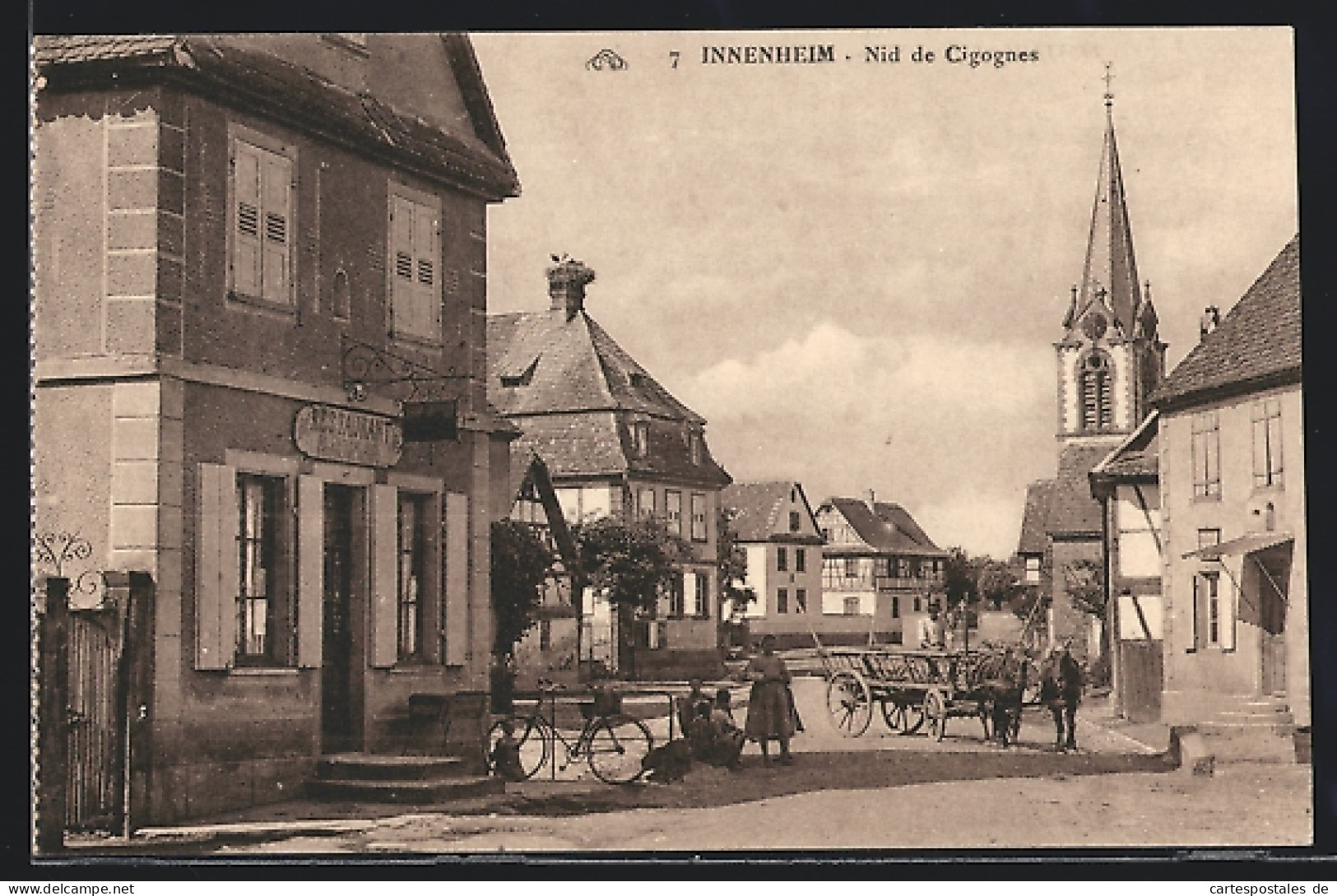 CPA Innenheim, Nid De Cigognes  - Other & Unclassified