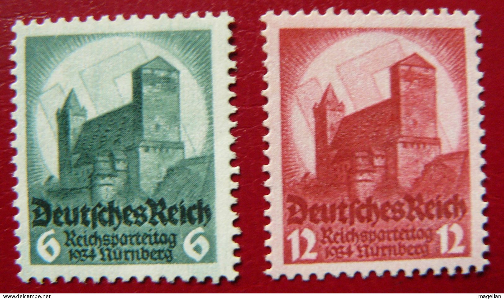 Allemagne - III Reich - Mi. 546/547 - Yv. 511/512 Neufs ** (MNH) - Unused Stamps