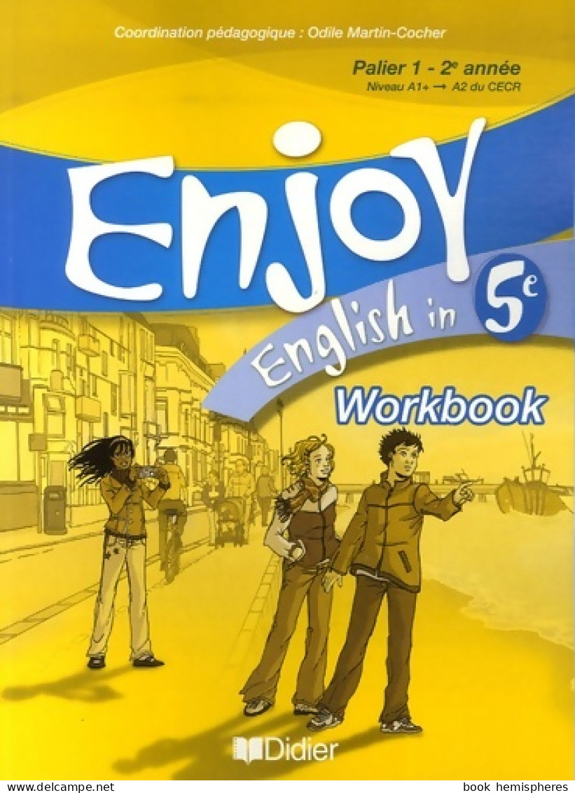 Enjoy English In 5e Workbook (2007) De Elodie Vialleton - 6-12 Years Old