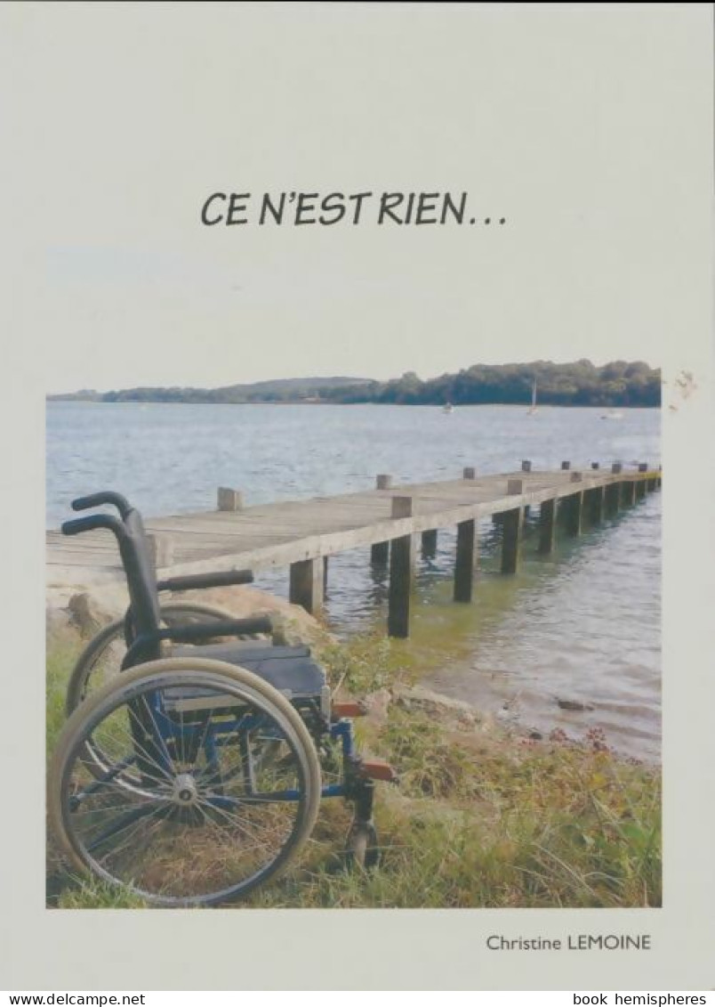 Ce N'est Rien (2015) De Christine Lemoine - Sonstige & Ohne Zuordnung