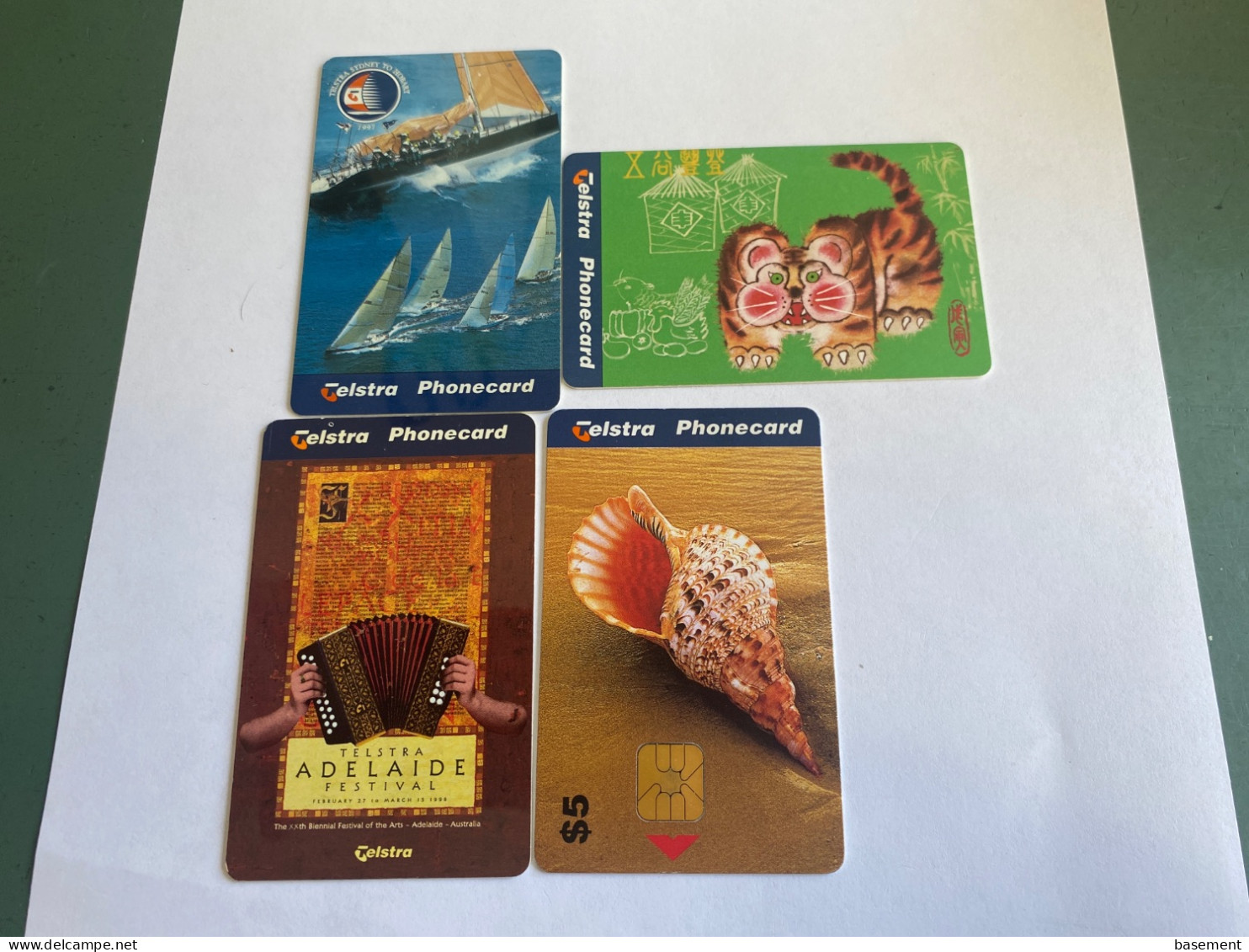 - 3 - Australia Chip 4 Different Phonecards - Australia