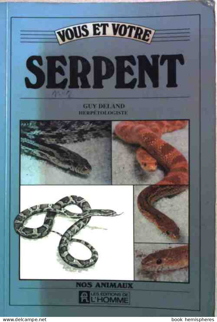 Vous Et Votre Serpent (1987) De Guy Deland - Tiere