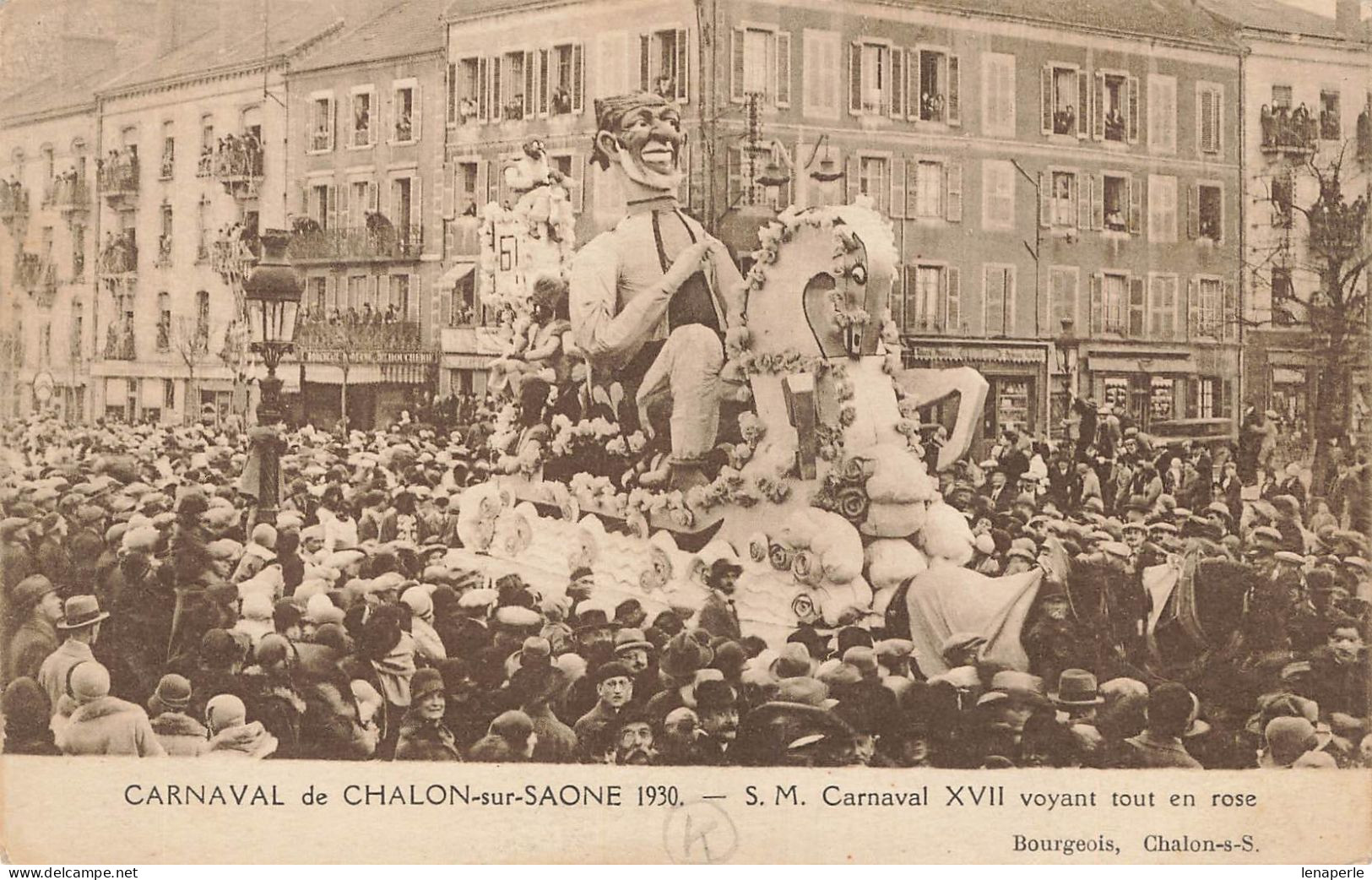 D9309 Chalon Sur Saône Carnaval 1930 - Chalon Sur Saone