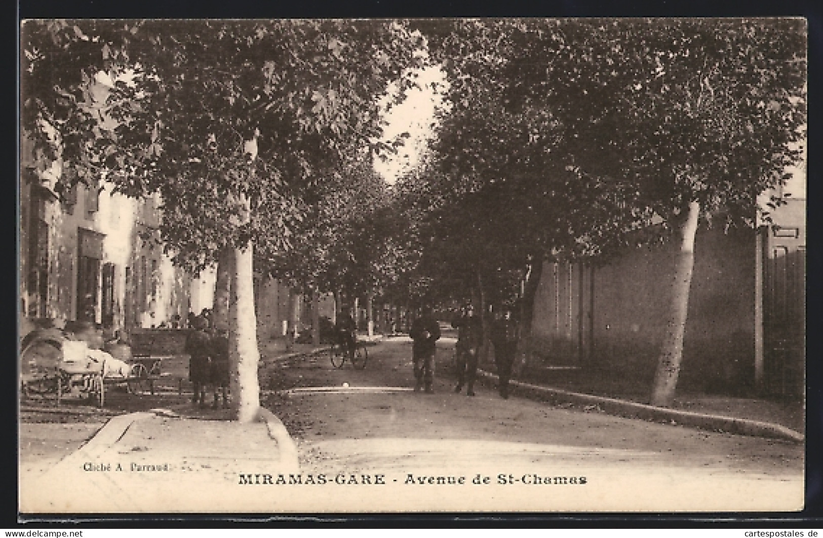 CPA Miramas-Gare, Avenue De St-Chamas  - Sonstige & Ohne Zuordnung