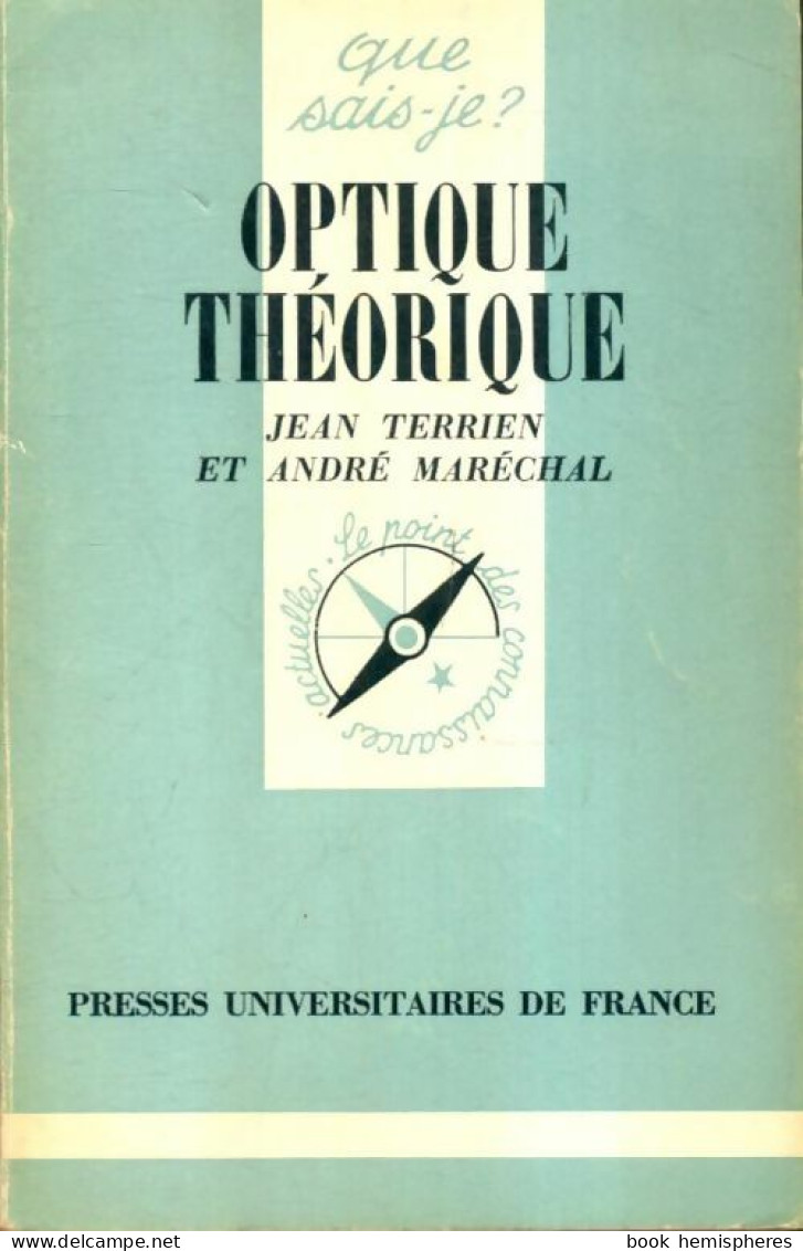 Optique Théorique (1979) De André Terrien - Sciences