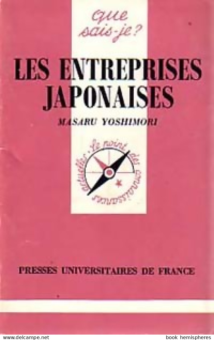 Les Entreprises Japonaises (1984) De Masaru Yoshimori - Economie