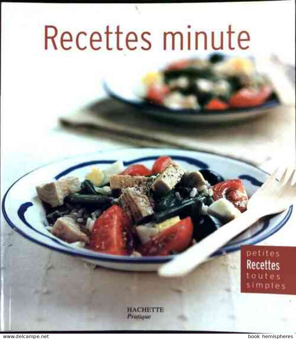 Recettes Minute (2004) De Collectif - Gastronomie