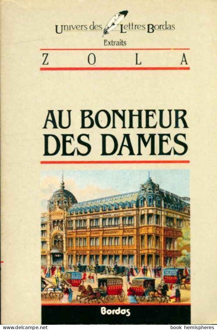 Zola/ulb Bonheur Dames (1991) De Anne-Marie Marel - 12-18 Ans