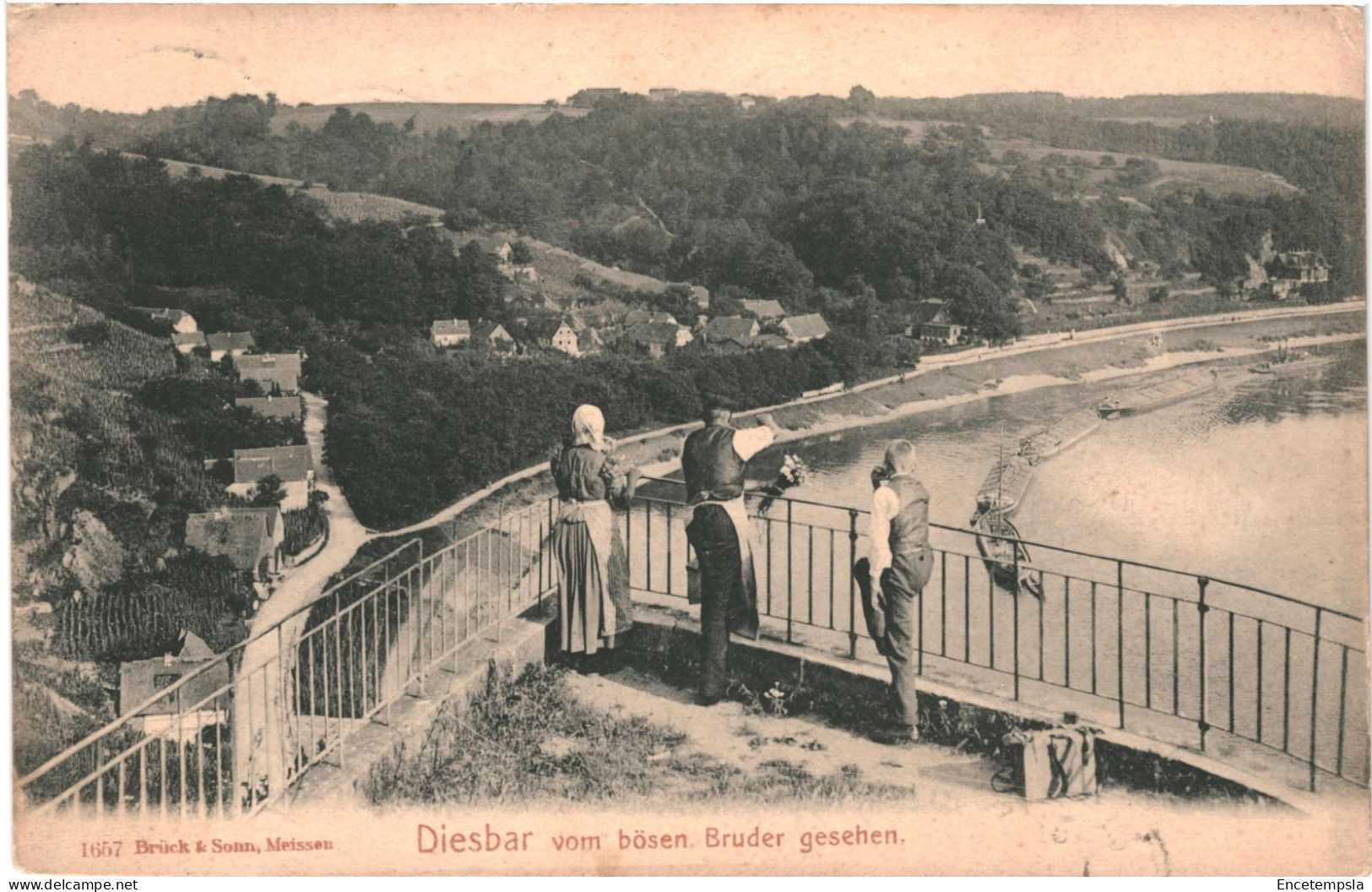 CPA Carte Postale Germany Diesbar Vom Bösen Bruder Gesehen   VM80753ok - Autres & Non Classés