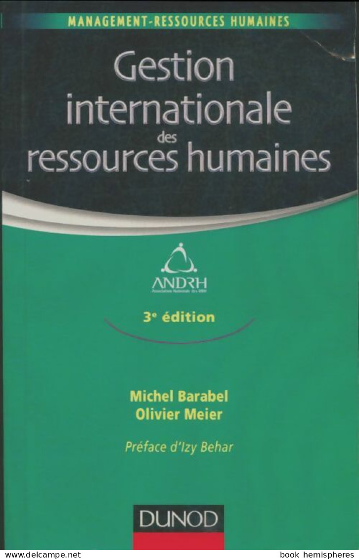 La Gestion Internationale Des Ressources Humaines (2014) De Olivier Meier - Economie